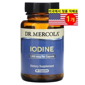 PoHealth Longevity 요오드 1500mcg Iodine, 1개, 90정