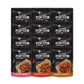 [오빠닭] 소스에 빠진 POP치킨볼 3종 12팩, 양념치킨맛12팩, 12개, 100g