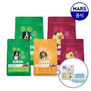 아이엠즈 독 건사료 1.5kg (택1)+배변패드+물티슈, 선택:1세이상 소형견용 1.5kg, 1개