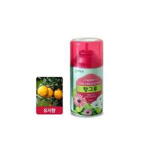 리빙굿 자동분사기 향그루 유자향 280ml, 1개