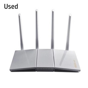 ASUS RT-AX56U V2 HBV AX1800 듀얼 밴드 WiFi 6 (802.11ax) 라우터 MU-MIMO OFDMA AiMesh AiPotection, 01 Used White_05 AU Plug, 1개