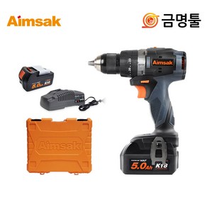 아임삭 BL18R705 충전드릴 18V 5.0AH 2팩 BL18R605후속 BL모터 2단속도조절, 1개