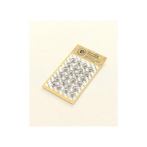 퀼트스타 똑딱 스냅단추 7.5mm_실버, 실버, 1개