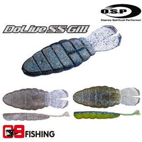 [09피싱]OSP 도라이브 SS-GILL 3.6인치 루어 배스웜 민물루어낚시, TW117