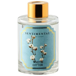 센티멘탈 S에디션 디퓨저 120ml, 화이트코튼, 1개