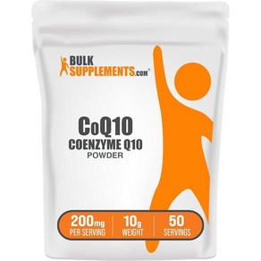 BulkSupplements. com 코엔자임 Q10 파우더 10g, 1개