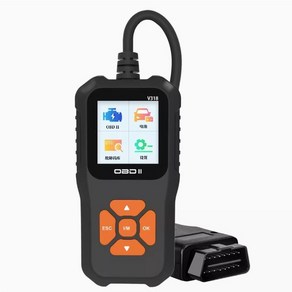 자동차 수리도구 V318 OBD2 스캐너 진단 도구 코드 리더 테스트 읽기 차량 정보 점화 시스템 배터리 테스터 액세서리