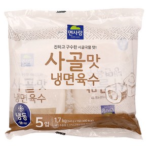 사골맛육수 340Gx5입면사랑, 340g, 5개