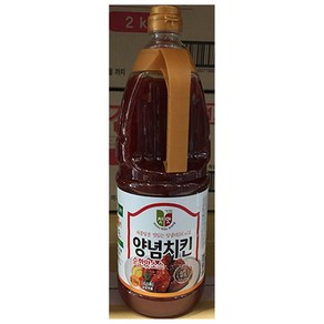 첫맛 양념치킨 순한맛 소스, 2.1kg, 8개