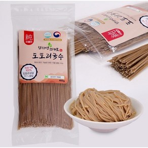 도토리국수 400g 1개(보리현미.마.부추.시래기.도토리.곤드레 택1)도토리국수400g 참자연그대로 순곡물면 100%국산곡물 해썹 특허장치, 1개