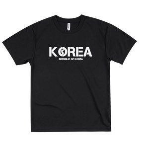 2023년 NEW 남녀공용 코리아 기능성 쿨론 반팔 티셔츠 4종 KOREA 모음 [A]