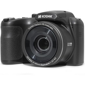 KODAK PIXPRO AZ405WH 20MP 디지털 카메라 40X 광학 줌 24mm 광각 렌즈 이미지 안정화 1080P 풀 HD 비디오 3 LCD 블로깅 카메라화이트 프레임, Black, 1개