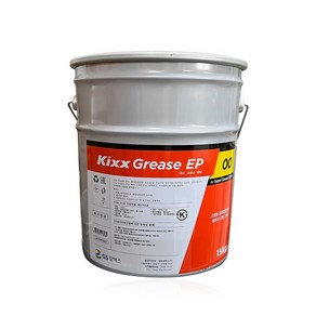 GS칼텍스 KIXX Gease EP 00 킥스 에어 구리스펌프 전용 구리스 점도 00번 1말 15kg, 1개