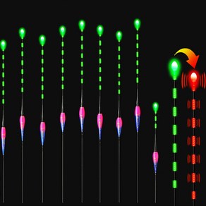스마트 나노 전자찌 낚시 야광 고부력 저부력 올림 장찌, pf035, MY008, 1개