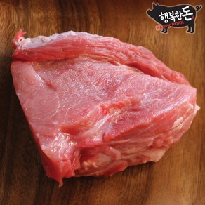 행복한돈 국내산 냉장 뒷다리살 (저지방) 500g, 1개, 뒷다리살 찌개용_저지방