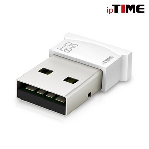 ipTIME BT50XR 블루투스 5.0 USB 동글, 화이트, 1개