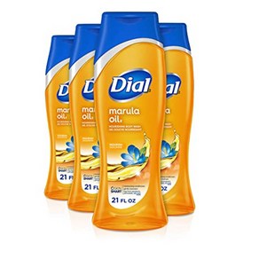 Dial 다이알 바디 워시 비누 리퀴드 액상 마눌라 오일 함유 Body Wash Maula Oil 473ml 4개입, 4개