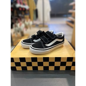 VANS 반스 키즈 Old Skool 올드스쿨 V 운동화 VN000VHE6BT