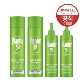 닥터볼프 [8주 패키지] 플란투어39 샴푸 250ml (가는 모발용) x2 + 토닉 200ml, 1개