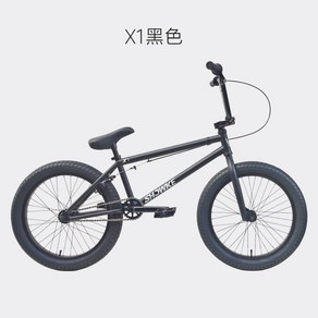 자전거 BMX 비엠엑스 입문용 선데이 크로몰리 고급형 스포츠 SHOWKE20, C. 매트 블랙, 1개