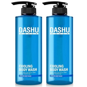 다슈 DASHU 쿨링 남자 남성용 바디워시 대용량 민트향, 1개, 500ml