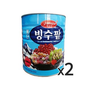 팥모아 빙수팥 골드, 3kg, 6개