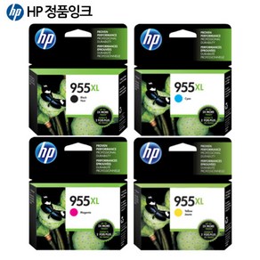 HP 정품잉크 NO.955XL 4색SET, 1개