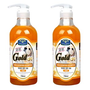 벨버드 골드 샴푸 750ml X 2개 전견용 강아지 샴푸