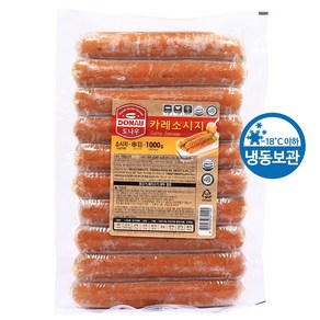 푸드올마켓_ 도나우 카레소시지 1kg /냉동, 1개