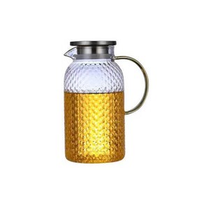 내열유리티포트 티팟 직화 유리주전자, 1600ml, 1600ml, 1개