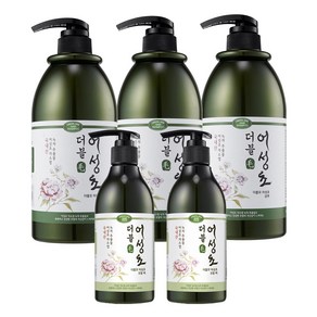 더블모 어성초샴푸 5종 세트 1000ml x 3 + 미스트 모발팩 샴푸300ml 중 2개 한방 두피 대용량, 더블모 어성초 샴푸 1000ml x 3개, [ED1]모발팩 300ml+모발팩 300ml, 1개