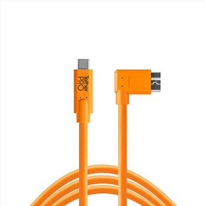 테더툴스 TetherPro USB-C to 3.0 Micro-B Right Angle 케이블 (4.6m)