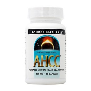 소스내추럴스 AHCC 셀 액티비티 바이오페린 500mg (30캡슐), 30정, 1개