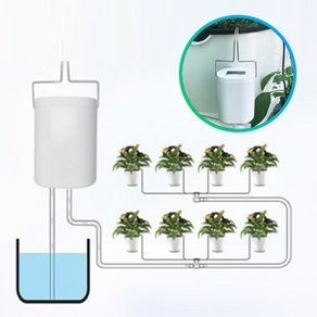 화분 식물 자동급수기, 화이트, 1개