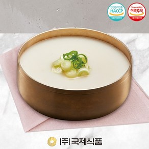 [국제식품] 16시간 진한육수 보양식품 한우곰국 1kg, 4개