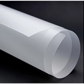 딱딱한 플라스틱 판 PP판 경질 아크릴판 60x100, 5장, 반투명, 1mm