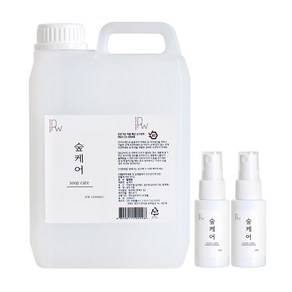 숲케어 피톤치드수 편백수 피톤치드 스프레이 리필 2L+ 휴대용30ml x 2개, 1개