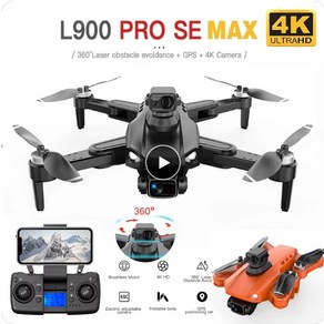 L900 Pro SE MAX GPS 드론 4K 듀얼 HD 카메라 360도 장애물 회피 기능 쿼드콥터 드론