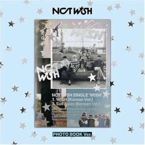 개봉앨범 포토카드 없음  NCT WISH (엔시티 위시) - 데뷔 싱글 WISH (Photobook Ve.)