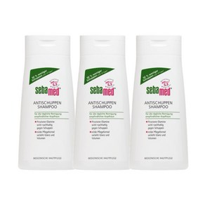 Sebamed 세바메드 안티 댄드러프 비듬 샴푸 400ml x3개, 3개