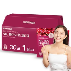 몽모랑시 타트체리 원액 주스 NFC 착즙 천연멜라토닌 함유, 1개, 2.1L