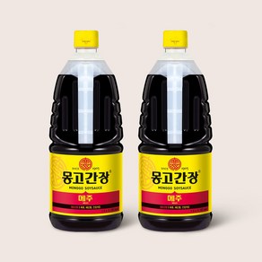 [몽고식품] 송표 메주 양조간장 1.5L x 2개
