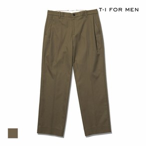 [T.I FORMEN] PLADS 트윌 조직 와이드 셋업 팬츠_M236CPT001M