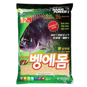 바다낚시 집어제 감성돔 참돔 고등어 밑밥 건식 혼합 카고 숙성 압맥 벵에돔 빵가루, 1개