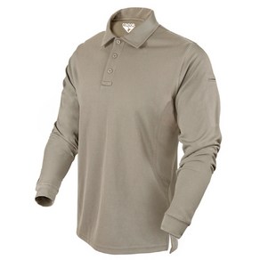 [Condo] Pefomance Long Sleeve Tactical Polo / 101120 / [콘돌] 퍼포먼스 긴팔 택티컬 폴로 (Sand - X-Lage)