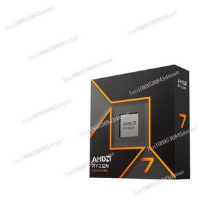 AMD Ryzen 7 9800X3D 게임 프로세서 R7 8 코어 16 스레드 데스크탑 컴퓨터 단일 CPU 박스, 01 01 9800X3D New Boxed