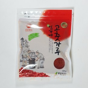 임가네 고춧가루(국산) 100g X 10봉 (무료배송), 10개