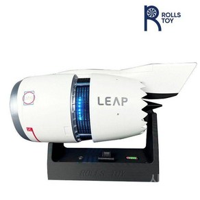 롤스토이 CFM LEAP-1C 항공기 1/24 엔진모형 터보팬 42cm 제트엔진 측면개방 추진역추진, 1개