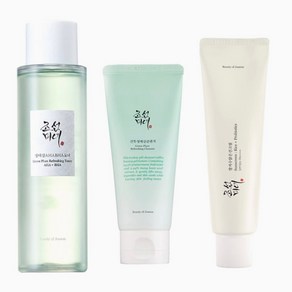 Beauty of Joseon Geen Plum Cleanse 100ml+ TONER: AHA + BHA 150ml+ Relief Sun Ceam 50ml, 1개