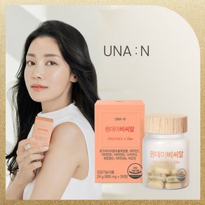 [UNA:N] 유나엔 원데이비씨알 로즈마리자몽추출물 피부 1개월분, 1개, 30정